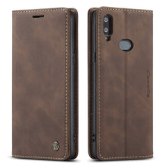 CaseMe-013 Estuche de cuero con tapa horizon...