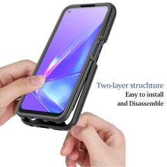 Starry Sky Solid Color Series Funda protecto...