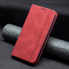 Estuche de cuero antirrobo con bloqueo magné...
