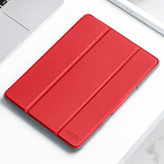 Estuche de cuero para tableta con tapa horiz...