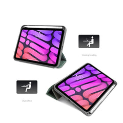 Funda de cuero para tableta con tapa horizon...
