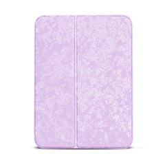 Estuche para tableta de cuero con doble plie...