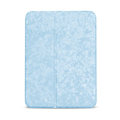 Estuche para tableta de cuero con doble plie...