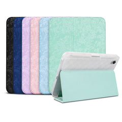 Estuche para tableta de cuero con doble plie...
