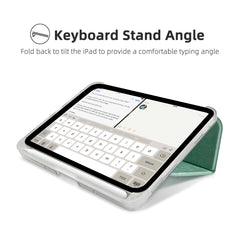 Estuche para tableta de cuero con doble plie...