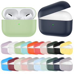Estuche de auriculares de silicona dividida para AirPods 3