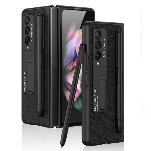 GKK Ultra-delgado PC + PU Phone Flip Case co...