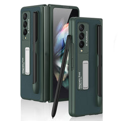 GKK Ultra-delgado PC + PU Phone Flip Case co...