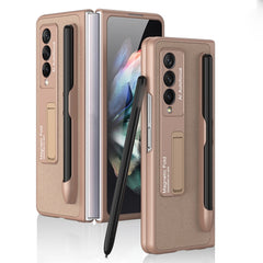 GKK Ultra-delgado PC + PU Phone Flip Case co...