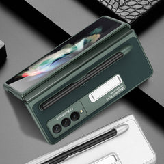 GKK Ultra-delgado PC + PU Phone Flip Case co...