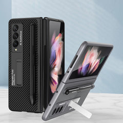 GKK Ultra-delgado PC + PU Phone Flip Case co...