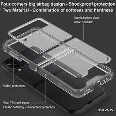 IMAK UX-9 Serie Transparente a prueba de gol...
