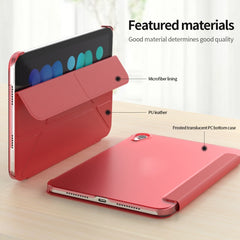 Estuche de cuero para tableta con deformació...