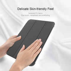 Estuche de cuero para tableta de PC translúc...