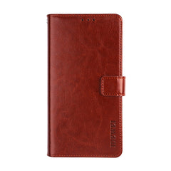 idewei Crazy Horse Texture Funda de cuero co...