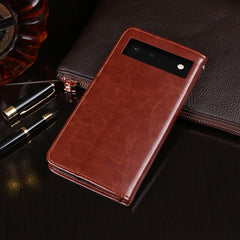 idewei Crazy Horse Texture Funda de cuero co...