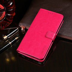 idewei Crazy Horse Texture Funda de cuero co...