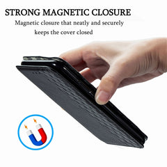 Cubic Grid Pressed Horizontal Flip Estuche d...