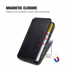 Cubic Grid Pressed Horizontal Flip Estuche d...