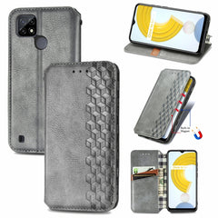Cubic Grid Pressed Horizontal Flip Estuche d...