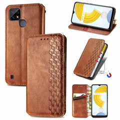 Cubic Grid Pressed Horizontal Flip Estuche d...