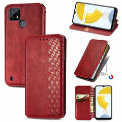 Cubic Grid Pressed Horizontal Flip Estuche d...