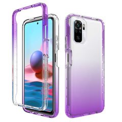 Estuche para teléfono PC + TPU de cambio gra...