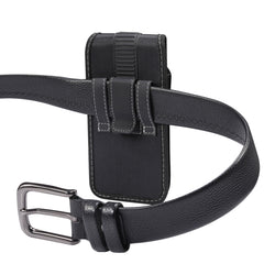Estuche de cuero para teléfono con cintura c...