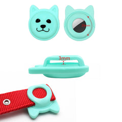 Cute Cartoon Pet Collar Anti-lost Tracker Fu...