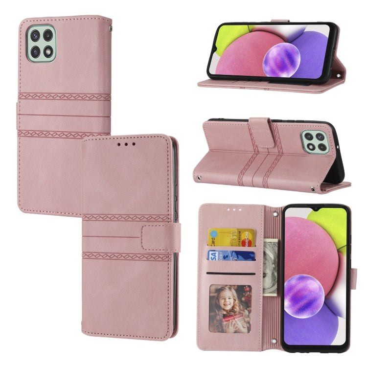 Estuche de cuero para teléfono con tapa hori...