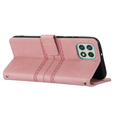 Estuche de cuero para teléfono con tapa hori...