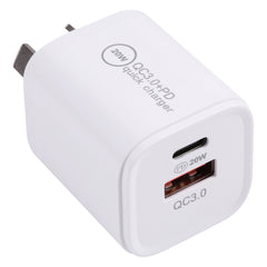Cargador rápido 20WACB 20W QC3.0 + PD, AU Pl...