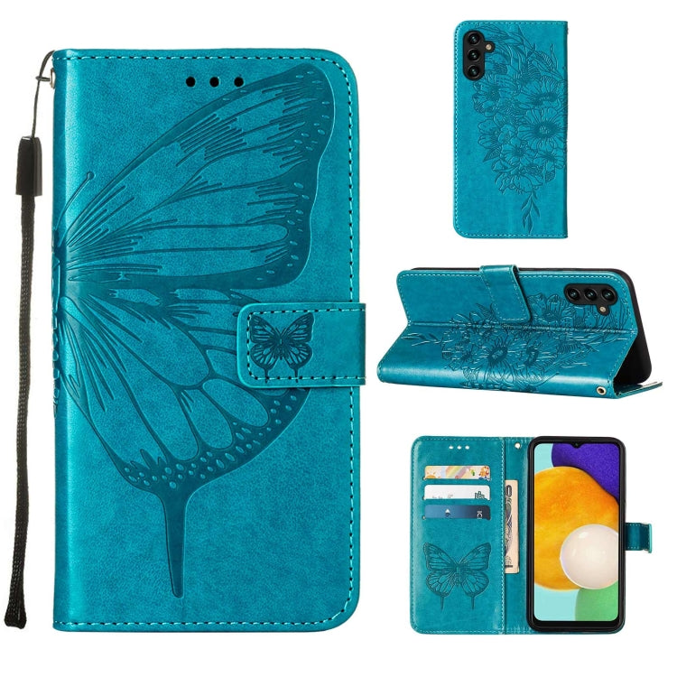Estuche para teléfono de cuero con mariposa ...