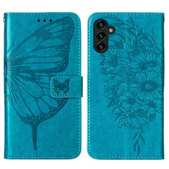 Estuche para teléfono de cuero con mariposa ...