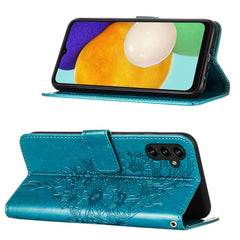 Estuche para teléfono de cuero con mariposa ...