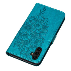 Estuche para teléfono de cuero con mariposa ...