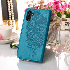Estuche para teléfono de cuero con mariposa ...