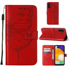 Estuche para teléfono de cuero con mariposa ...
