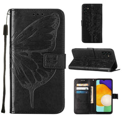 Estuche para teléfono de cuero con mariposa ...