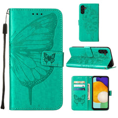 Estuche para teléfono de cuero con mariposa ...