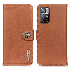 KHAZNEH Funda de cuero con tapa horizontal c...