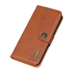 KHAZNEH Funda de cuero con tapa horizontal c...