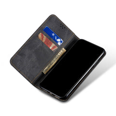 Estuche para teléfono de cuero con tapa de t...