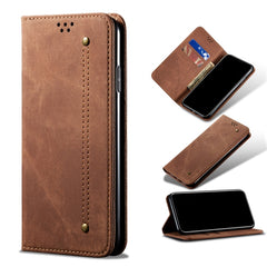 Estuche para teléfono de cuero con tapa de t...