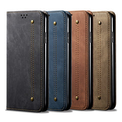 Estuche para teléfono de cuero con tapa de t...