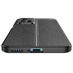 Litchi Texture TPU Funda para teléfono a pru...