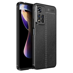 Litchi Texture TPU Funda para teléfono a pru...