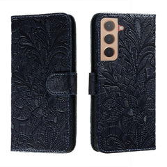 Estuche para teléfono de cuero con flores de...