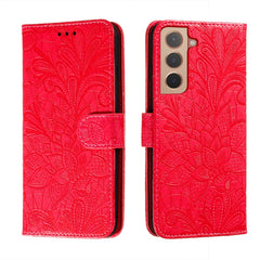Estuche para teléfono de cuero con flores de...