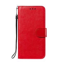 Estuche para teléfono de cuero de color sóli...